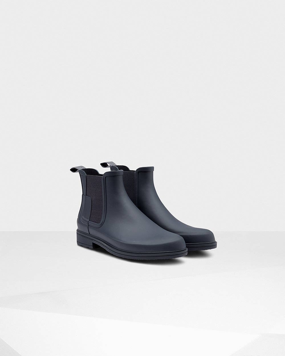 Botas Chelsea Hunter Homem Azul Marinho - Refined Slim Fit - 10URLESFJ